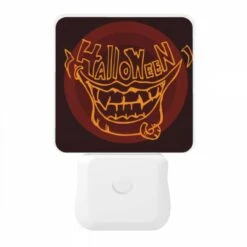 Night Light, A Smiling Face With A Mouth Full Of Teeth And A Tongue Sticking Out. -Pattern Diy Shop c50d5e5e4a0daf952f9997c72cc84595b1de63c9