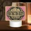 Rectangular Acrylic Night Light, A Sign For Huntington Beach