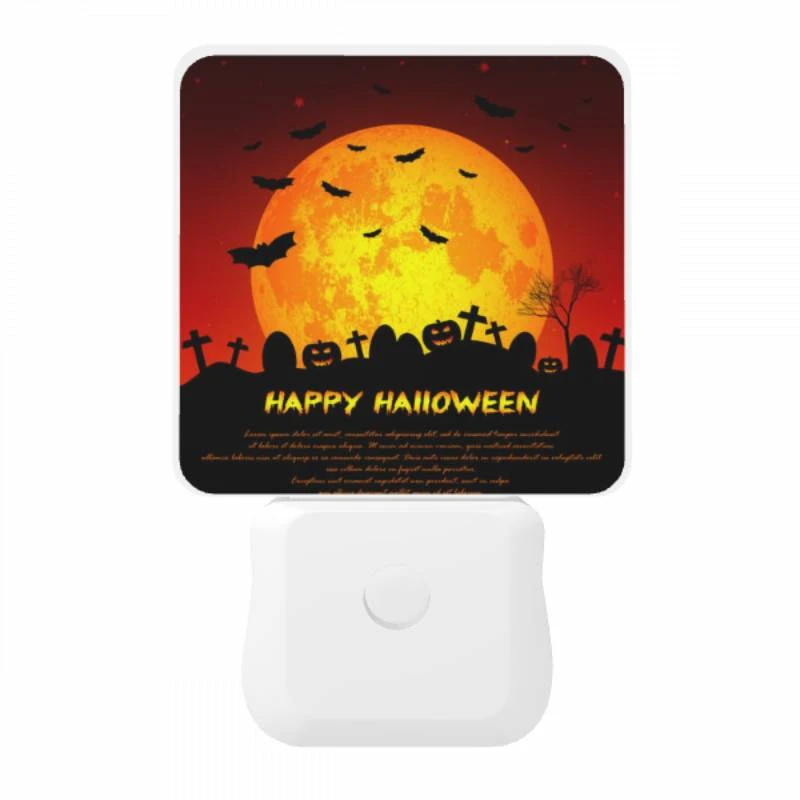 Night Light, A Halloween poster with a moon and bats. Night Light, A Halloween Poster With A Moon And Bats. -Pattern Diy Shop c723e36b0c244ca5c568498a1ef36ace6dc1439f