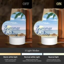 Love Acrylic Night Light, A Beautiful Beach Scene With A Palm Tree And A Shell. -Pattern Diy Shop c8d0adb5b1c6a2008656b366f50121b6d66e7f4a