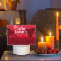 Rectangular Acrylic Night Light, A Cat Is Laying On A Beach Chair 6 Rectangular Acrylic Night Light, A Cat Is Laying On A Beach Chair -Pattern Diy Shop c996387b6d0472a4324ad4eac4648cb096d7e304