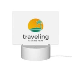 Rectangular Acrylic Night Light, A Logo For A Traveling Company. 9 Rectangular Acrylic Night Light, A Logo For A Traveling Company. -Pattern Diy Shop cb80df1f17b1f06642897189c5e5be203d793654