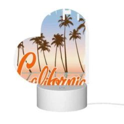 Love Acrylic Night Light, A Beach Scene With The Word "California" Written In Orange. 9 Love Acrylic Night Light, A Beach Scene With The Word "California" Written In Orange. -Pattern Diy Shop cd1b226b502d9cdf79e035aa2646df9b10905290