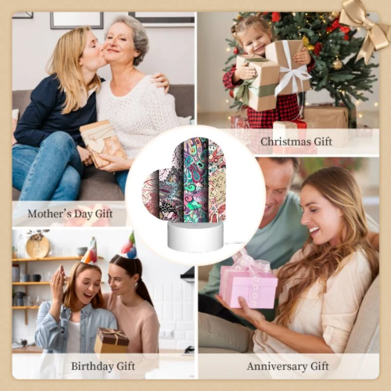 Love Acrylic Night Light, Three different colored paintings of trees. Love Acrylic Night Light, Three Different Colored Paintings Of Trees. -Pattern Diy Shop d0d8fba93fef6adf35adced5e36069ddad71f021