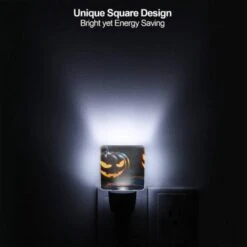 Night Light, Two Pumpkins With Scary Faces On Them. 4 Night Light, Two Pumpkins With Scary Faces On Them. -Pattern Diy Shop d16b6fbf8a83591205bd31a731a41a394ce99956