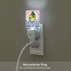 Night Light Set Of 2, A Pink And Blue Surfing Poster With A Big Wave. 4 Night Light Set Of 2, A Pink And Blue Surfing Poster With A Big Wave. -Pattern Diy Shop d3fd9b8da2f354b6791c29f8ff72f3420d6c5e27