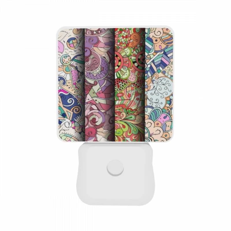 Night Light Set of 2, Three colorful designs are displayed side by side. Night Light Set Of 2, Three Colorful Designs Are Displayed Side By Side. -Pattern Diy Shop dbf8f8c9e389508bc639fc9274729ea7569542b7