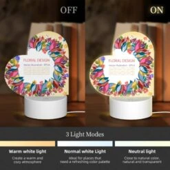Love Acrylic Night Light, A Colorful Flower Design With A Variety Of Flowers. -Pattern Diy Shop de7932d9da17a4f1f2d0c91d8db9a67bb4bf47f7