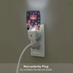 Night Light, A Neon Sign That Says "trick Or Treat" With A Pumpkin And A Skull. 3 Night Light, A Neon Sign That Says "trick Or Treat" With A Pumpkin And A Skull. -Pattern Diy Shop e3111ce12183174f37e9812729a2034d7f08976e