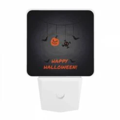 Night Light, A Halloween Decoration With A Pumpkin And A Bat. -Pattern Diy Shop e34feb01d17153aee5f7e6f4ce56e6a9399c1074
