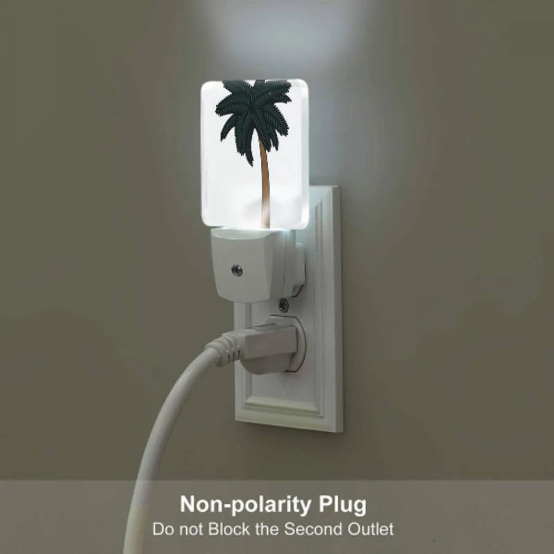 Night Light, A black and white drawing of a palm tree. Night Light, A Black And White Drawing Of A Palm Tree. -Pattern Diy Shop ebbc3c4bfcfd443d51c41f0ff784c31698766d3f