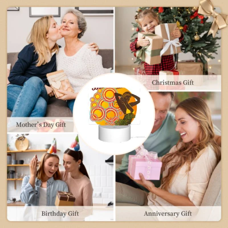 Rectangular Acrylic Night Light, A woman in a bikini is posing for a picture. Rectangular Acrylic Night Light, A Woman In A Bikini Is Posing For A Picture. -Pattern Diy Shop f02eee2869164315189017e71febff81f6889de5