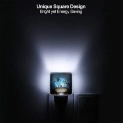 Night Light, A Witch Flies Over A Halloween Night Party. -Pattern Diy Shop f087a5bde2cd88711a2bd298ae681998a691493d