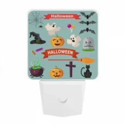 Night Light, Halloween Is A Holiday Celebrated On October 31st. -Pattern Diy Shop f453ee258463c0dc9d12c356f2ef88664d4dedc3