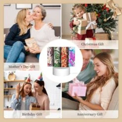 Rectangular Acrylic Night Light, Three Different Colored Paintings Of A Fish. -Pattern Diy Shop f7839f17f76b96c96c0a70029c0ba10d393de9dd