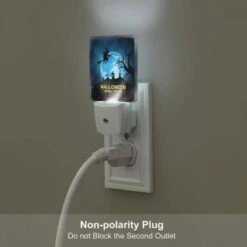 Night Light, A Witch Flies Over A Halloween Night Party. -Pattern Diy Shop fa87a18cadd0914af4a9b91da659a0cfc6cc771f