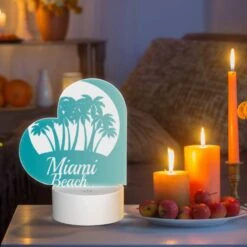 Love Acrylic Night Light, A Logo For The Miami Beach. -Pattern Diy Shop fc284bc6105f615b7ded22749d39b421d36961f5