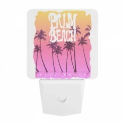 Night Light, A Colorful Poster Of A Beach In California. -Pattern Diy Shop fdd51d98170c0f1774ddeffaef290c4571f9b766